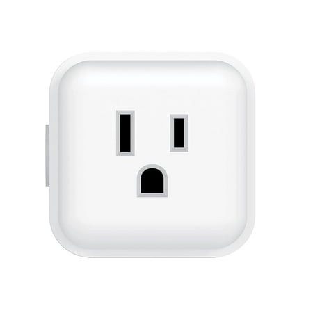 RCA Single Outlet Smart Plug with Voice & App Control | Google & Alexa Devices for Home | Smart Outlet | Alexa Smart Plugs, 15A Voice Controlled Wall WiFi Outlet Plug in | Control Lights, Appliances