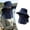 Navy, variant on CHENjy Sun Hat for Men, Sun Protection Hat, Fishing Hat for Men Bucket Hat with Full Face Neck Coverage Shield for Outdoor Hiking, Black