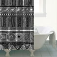 thumbnail image 4 of Vintage Fashion Shower Curtain, Tribal Patterns Artistic Home Accents Waterproof 72x72 Inch Polyester, 4 of 5