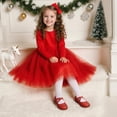 thumbnail image 2 of Zapatos Bailarinas para Niñas DREAM PAIRS Angie-2 Rojo Talla 12, 2 of 6