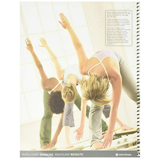 STOTT PILATES Manual - Essential Reformer, 2nd Edition (English), Fitness  Planners -  Canada