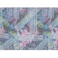 thumbnail image 2 of Zelouf Amy Floral Print Yoryu  , Sewing, DIY, Crafts Fabric by the Yard, 934 Black/pink, 10 Yard, 2 of 2