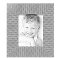 thumbnail image 2 of ArtToFrames 8" x 10" Steel Ripple Brushed Picture Frame, 8x10 inch Silver Wood Poster Frame (WOM-5269),  Pack, 2 of 7