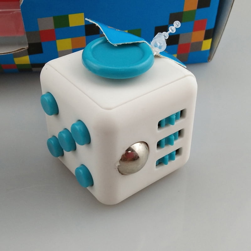 Fidget Cube Attention Sensory Toy Stress Reducer /EDC/ Desk Focus 2 packs Bundle 