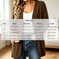 thumbnail image 3 of Enjoytime Lightweight Cardigans for Women Long Sleeve Open Front Cardigan Sweater Solid Casual Soft Fall Clothes, 3 of 8