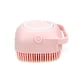thumbnail image 1 of Silicona mascota gato baño masaje cepillo champú aseo peine depurador (rosa) Ehuebsd Libre de BPA, 1 of 4