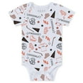thumbnail image 3 of Newborn & Infant WEAR by Erin Andrews Philadelphia Flyers Turn Me Around Bodysuits & Pants 3-Piece Set, 3 of 5