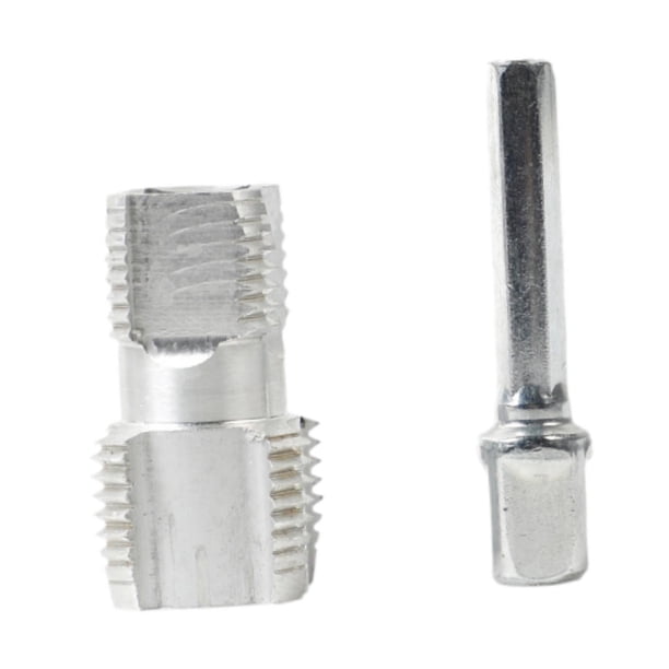 Juego de desarmadores de tuberías, herramienta para roscar tuberías, para interiores de cocinas, renovación del hogar, 1/2" 3/4" Aluminio