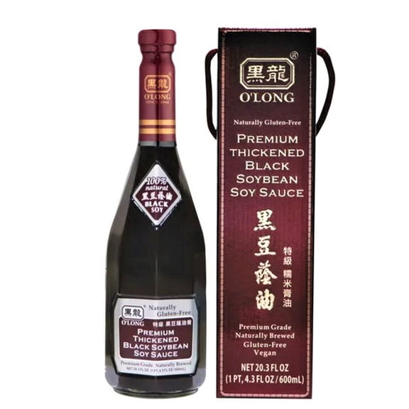 O'long Premium Thickened Black Soybean Soy Sauce 20.3oz
