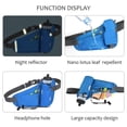 thumbnail image 2 of Jumpingount Riñonera al aire libre impermeable Fitness botella de agua teléfono móvil mujeres hombres bolsa riñonera para deporte senderismo riñoneras Rosa roja, 2 of 6