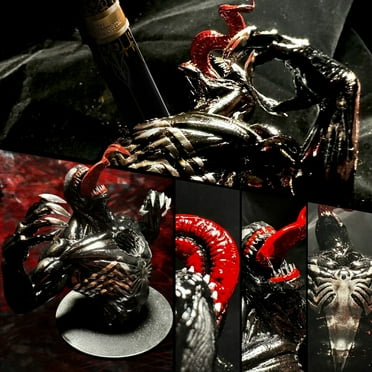Venom Action Figures Pen Holder for Desk, 4.33" Cool Superhero Figurines Pencil Holder for Desk, Collectible Desk Decoration for Birthday Christmas Gifts