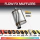 thumbnail image 3 of Silenciador Flowmaster Flow FX con cámara 2.25'' Entrada/Salida en Acero Inoxidable, 3 of 8