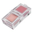 thumbnail image 4 of Vibely 2 colores resaltan rubor de larga duración brillante cara contorno maquillaje colorete cosmético 9g, 4 of 8