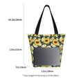 thumbnail image 5 of Kdxio Sunflowers Women Reusable Grocery Bags Foldable Ripstop,Reusable Shopping Bags for Shopping,Gym,Gift, 5 of 8