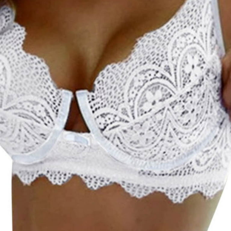 White Lace Embroidery Bra Super Push up Silicone Bralette Backless Strapless  Invisible Pushup Sticky Bras for Women Wedding - China White Lace Bra and  Popular Wedding Dress price