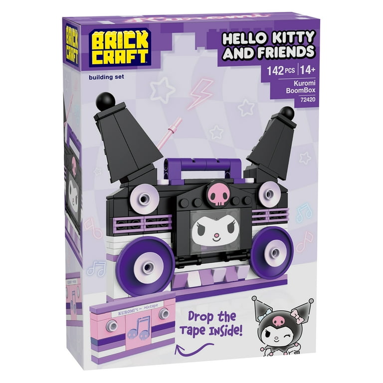Brickcraft Hello Kitty and Friends Kuromi Boombox Building Kit