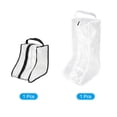 thumbnail image 3 of Uxcell Boots Storage Bag, Dust Proof Tall / Short Boots Carry Bags for Travel, Black White 2 Pack, 3 of 6