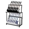 thumbnail image 1 of TROPOW Multi Guitar Stand – 14 Holder Folding Double-Layer Adjustable Display Rack, 1 of 6