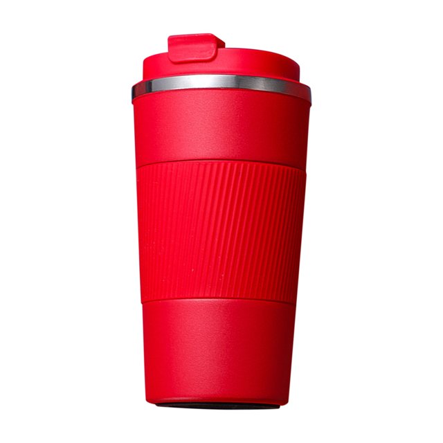 Botella de agua portátil para deportes al aire libre, taza aislada de boca pequeña de acero inoxidable de 500ml