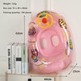 thumbnail image 3 of SUNSIOM Baby Inflatable Pool Float, Swimming Pool Float with Steering Wheel Inflatable Rings Pool Beach Supplies, 3 of 7