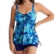 thumbnail image 1 of Augper Women Sexy Bikini Comfy PrintBow Knot Push-Up Matching Padded Swimwear Swimsuit, 1 of 3