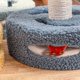 thumbnail image 4 of KAIYANG Árbol para gatos, torre para gatos, soporte de escalada para mascotas con bola colgante para gatitos, gatos adultos, fresa, aguacate, verde, multicolor, 4 of 5
