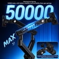 thumbnail image 2 of Kyspho FlowLift™ Dual Monitor Mount Stand for 13-32 inch Screens,Full Motion Heavy Duty Visual Adjustment Arm Desk Mount with MechaSpring, Tool-Free Mount,Max 100x100mm,Holds to 19.8 lbs per Monitor, 2 of 13