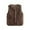 Coffee, variant on Woman Vest Womens Vest Button Down Sleeveless Vest Fuzzy Vest Women Winter Vest Womans Clothes