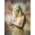 thumbnail image 2 of Babette 15x18 Black Ornate Wood Framed with Double Matting Museum Art Print Titled - Angel Jehoël, 2 of 4