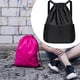 thumbnail image 1 of Mochila con cordón Yinane Almacenamiento versátil para hombres y Mujeres con bolsillo frontal negro 19,69 x 14,96 x 7,48 pulgadas, 1 of 8