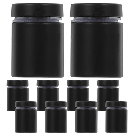 OHOIOLLA Steel Black 10Pcs 1.02X0.71X0.71In