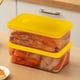 thumbnail image 4 of Recipiente de gran capacidad para kimchi, caja sellada para conservar la frescura, apto para alimentos, con tapa, 1 galón, hermético y a prueba de fugas para una fermentación prolongada,, 4 of 7