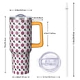 thumbnail image 2 of Modern Halloween 40oz Trek Tumbler– Stainless Steel Insulated Tumbler with Handle and Straw, Large Capacity Travel Cup for Hot & Cold Drinks, 2 of 7