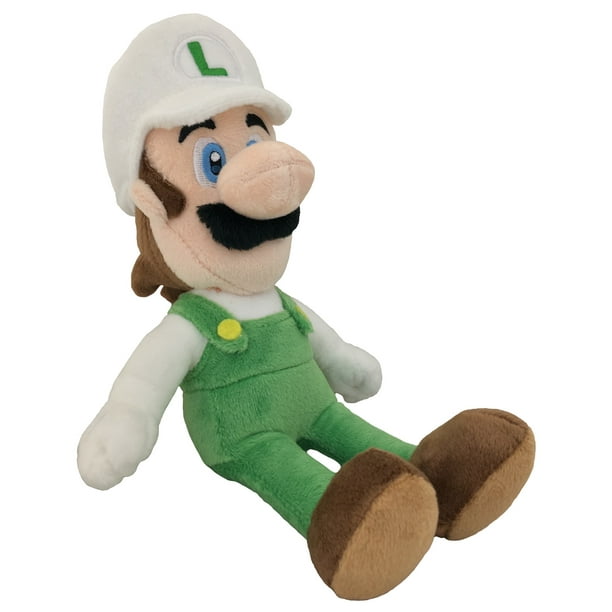 luigi plush with removable hat