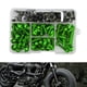 thumbnail image 1 of Kits de pernos con clips de empuje Cola Repuestos Duraderos Verde Tornillos de parabrisas, 1 of 8