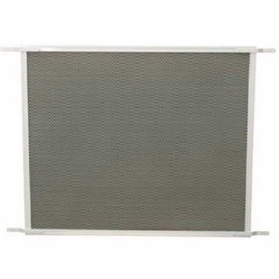 PL 15937 36 in. Sliding Patio Door Grill - White