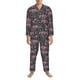 thumbnail image 3 of Fotbe Lovely Mom Ever Pijama de Hombre con Estampado de Manga Larga, Conjunto de 2 Piezas, Ropa de Dormir Suave y Cómoda con Bolsillos-XX-Large, 3 of 7