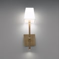 thumbnail image 5 of WAC Lighting Seville 1-Light LED 3000K Aluminum Wall Sconce in Brushed Nickel, 5 of 5