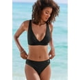 thumbnail image 2 of LASCANA Women's Lace Textured Bikini Swimsuit Bottom Lace Overlay, 2 of 5