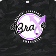 thumbnail image 4 of Inktastic Brave Hodgkins Lymphoma Awareness Violet Ribbon Boys or Girls Toddler T-Shirt, 4 of 5