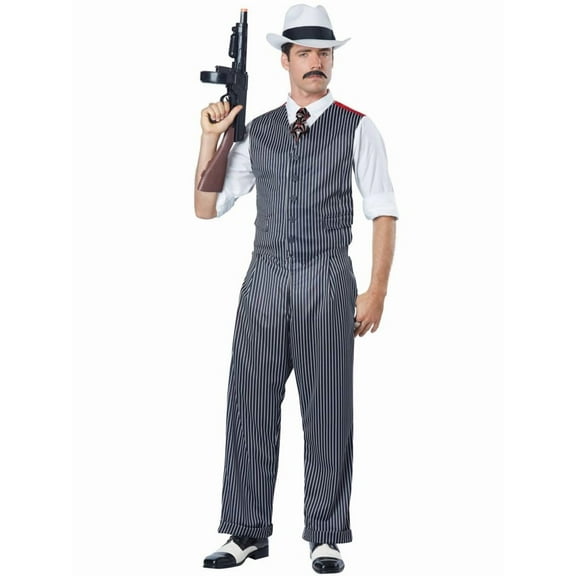 California Costumes Mobster Adult Costume | X-Large Male