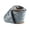 Blue, variant on LaRibbons 1" Reversible Frosted Velvet Wired Ribbon Rose, 10 Yard Roll