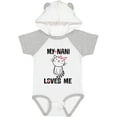 thumbnail image 3 of Inktastic My Nani Loves Me Girls Girls Baby Bodysuit, 3 of 5