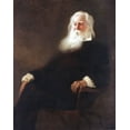 thumbnail image 2 of Alexander, John White 12x14 White Modern Wood Framed Museum Art Print Titled - Walt Whitman, 2 of 4