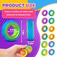 thumbnail image 4 of Anillos sensoriales KLT de Fidget Toys para niños, paquete de 12 unidades, 4 of 6