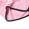 thumbnail image 3 of 4 Pack Women's Cotton Colorblock Underwear Comfortable Soft Mid-waist Panties Breathable Sports Briefs, 3 of 7