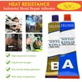 Yuzisshenx Industrial Heat Resistance Cold Weld Metal Repair Paste