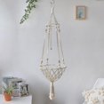 thumbnail image 4 of Hamaca De Macramé Para Gatos Hecha De Madera Y Cuerda De Algodón Tejida Para Colgar 30 * 100 Cm) (hy), 4 of 5