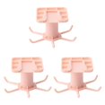thumbnail image 4 of maskred 1/2/3/5 1111Fourone Rotating Hanging Holder Rotatable Hanger for Spoon Multifunctional Kitchen Hanging Holder Pink 3PCS, 4 of 6