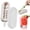 White, variant on White Non-Stick Popsicle Mold Reusable Homemade Dessert Mould for Juice Yogurt Beer Household DIY Ice Making Tool 19×6cm